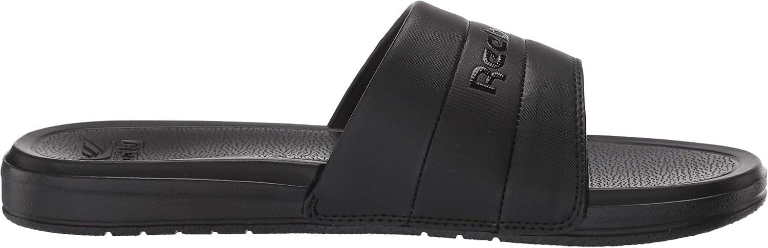Reebok Women's Dash Slide Sandal 8 Black