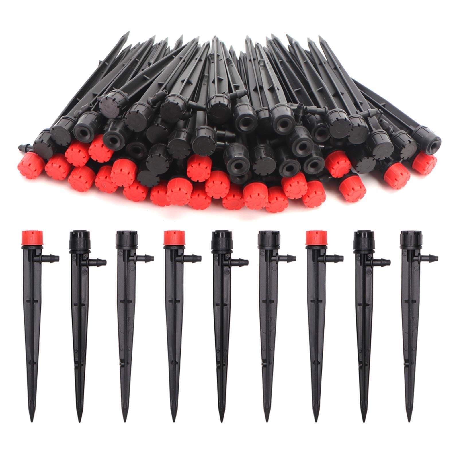 Per il giardino 90/180/360 gradi regolabile 13 cm di irrigazione per l'inserimento del ghinding di inserimento del terreno 4/7mm Giardino del tubo del tubo del tubo di annaffiatura del tubo del tubo d