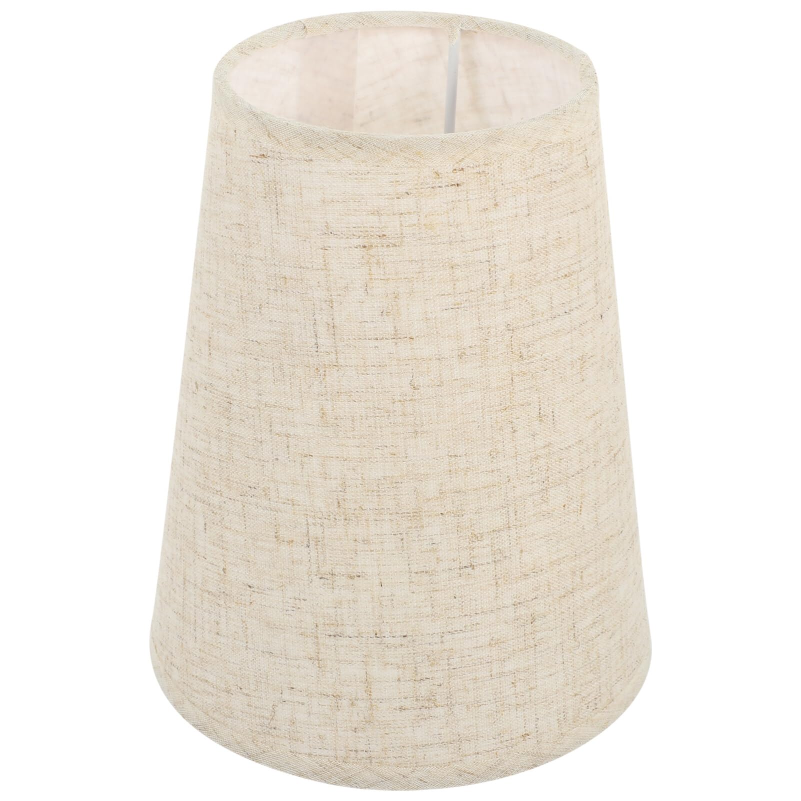 OSALADI Piccolo Paralume E14 Lino Paralume Di Ricambio In Tessuto Moderno Copertura Della Luce Per Lampadari Da Tavolo Applique 15 X 15 X 18 Cm
