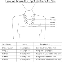 Vista 4 de LeCalla Collar de cadena de bolas de oro de 18 quilates sobre plata de ley italiana de 0.059 in, 0.079 in, 0.118 in para mujeres adolescentes