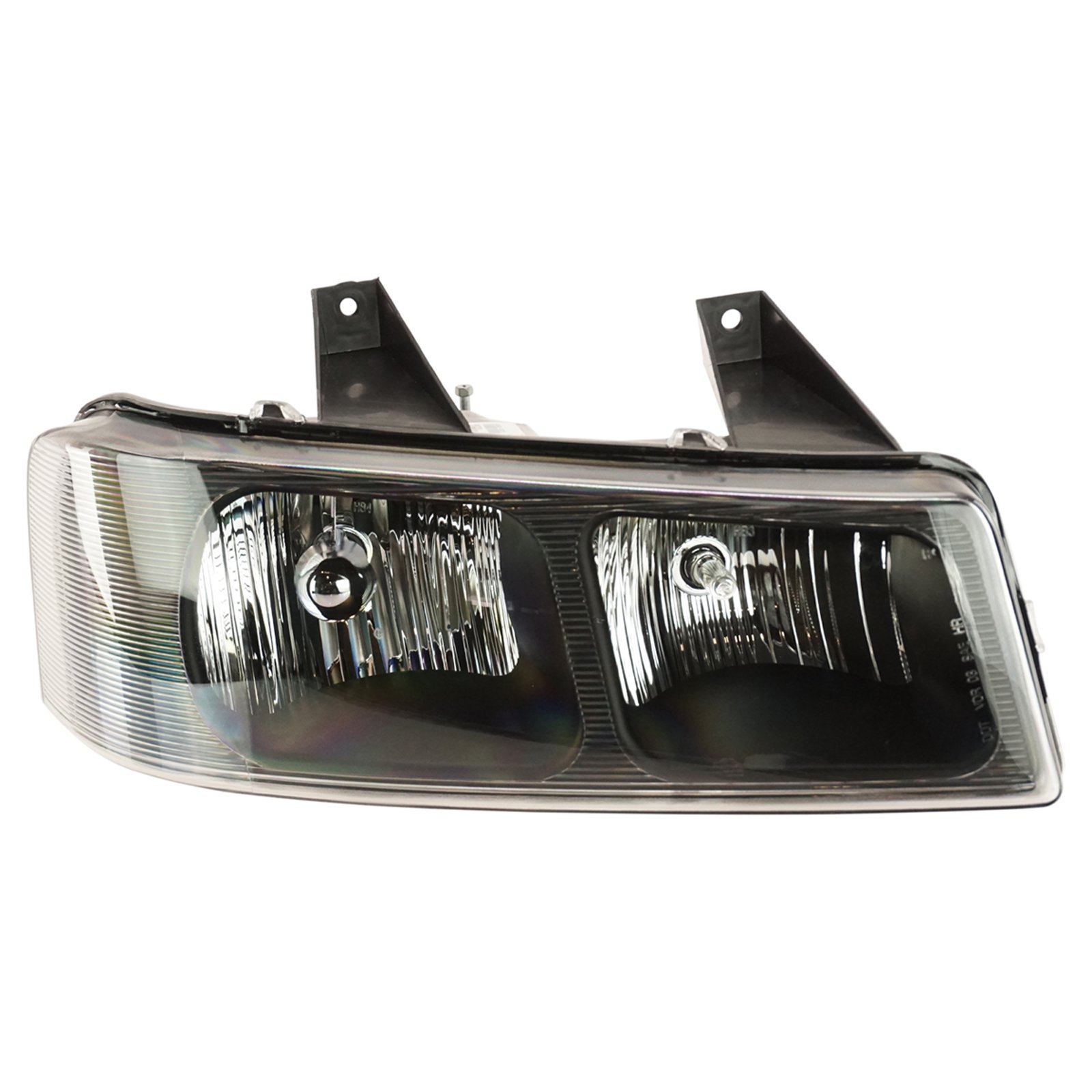 TRQ Passenger Side Headlight Assembly Compatible with 2003-2014 Chevrolet Express 1500 GMC Savana Van 2003-2023 2500 3500 GM2503233