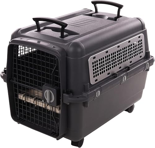 Flamingo Jaula DE Transporte LANTA Gris M 51x71x54CM