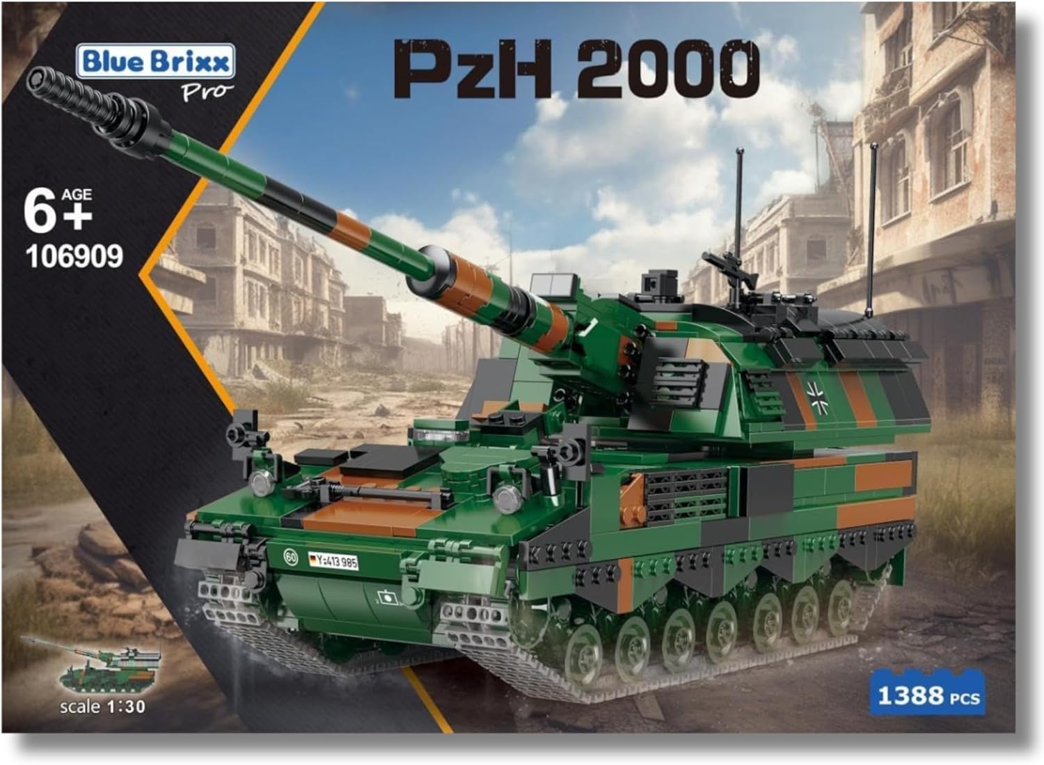 BlueBrixx Pro Siegfried Drachen Set - Nibelungenlied Diorama 2038 Teile