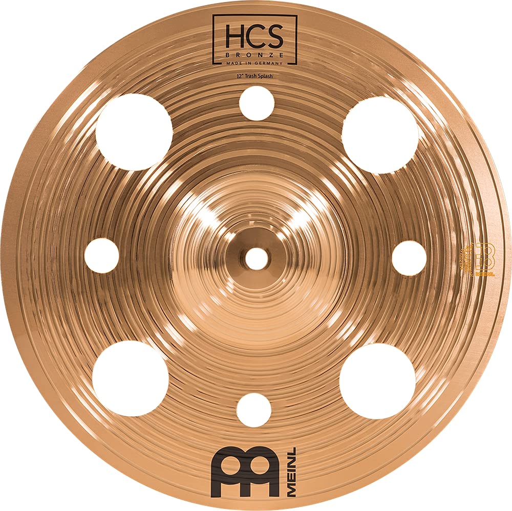 Meinl Cymbals 12ââ‚¬Â Trash Splash with Holes ââ‚¬â€œ HCS Traditional