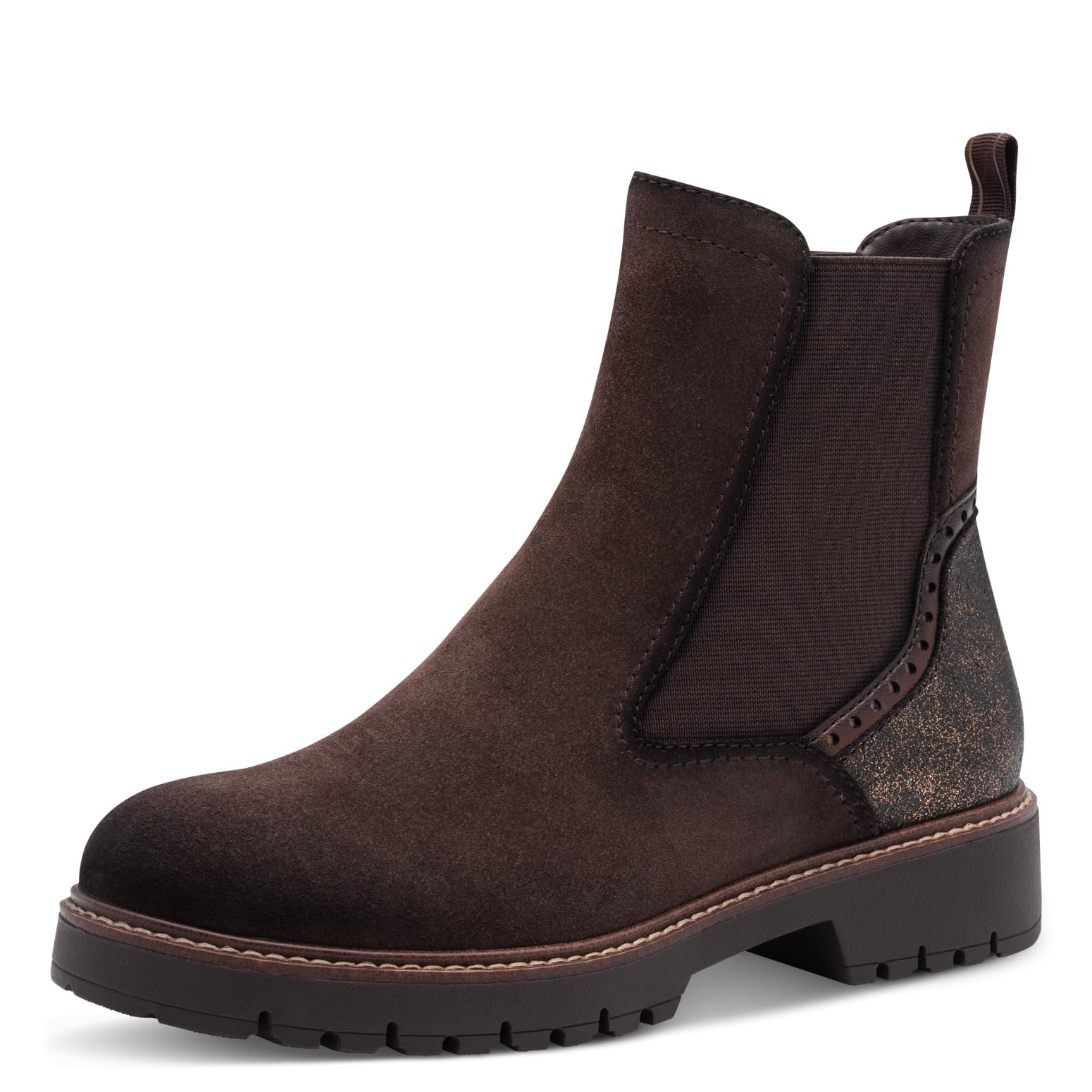 Tamaris Women's 1-25466-45 Chelsea Boots, Mocha, 39 EU, mocha, 7 UK