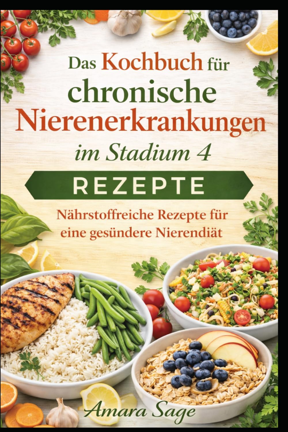 DAS KOCHBUCH FÜR CHRONISCHE NIERENERKRANKUNGEN IM STADIUM 4