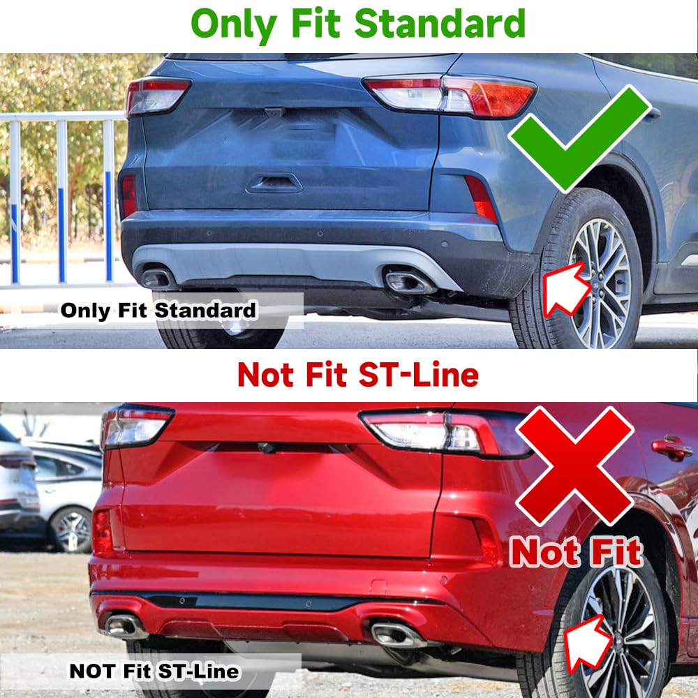 Garde-boue Avant Et Arrière Pour Ford Escape Mk4 / Kuga Mk3 (2020-2025) - Protection Contre La Boue Et Les Graviers