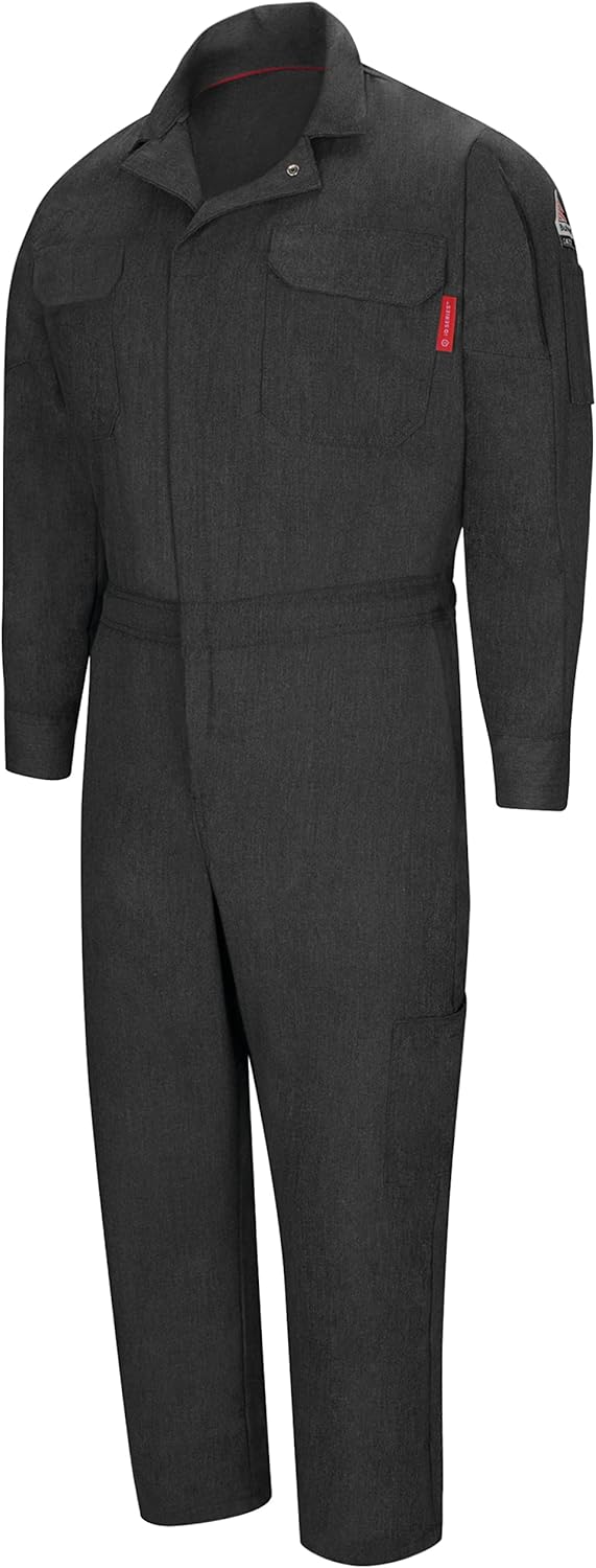 Bulwark FR iQ Series Men's Mobility Coverall with Insect Shield