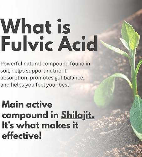 Miniatura 4 de Cápsulas de resina pura Shilajit  50% de ácido fúlvico verificado extracto de shilajit del Himalaya  15,000 mg de Shilajit orgánico crudo con