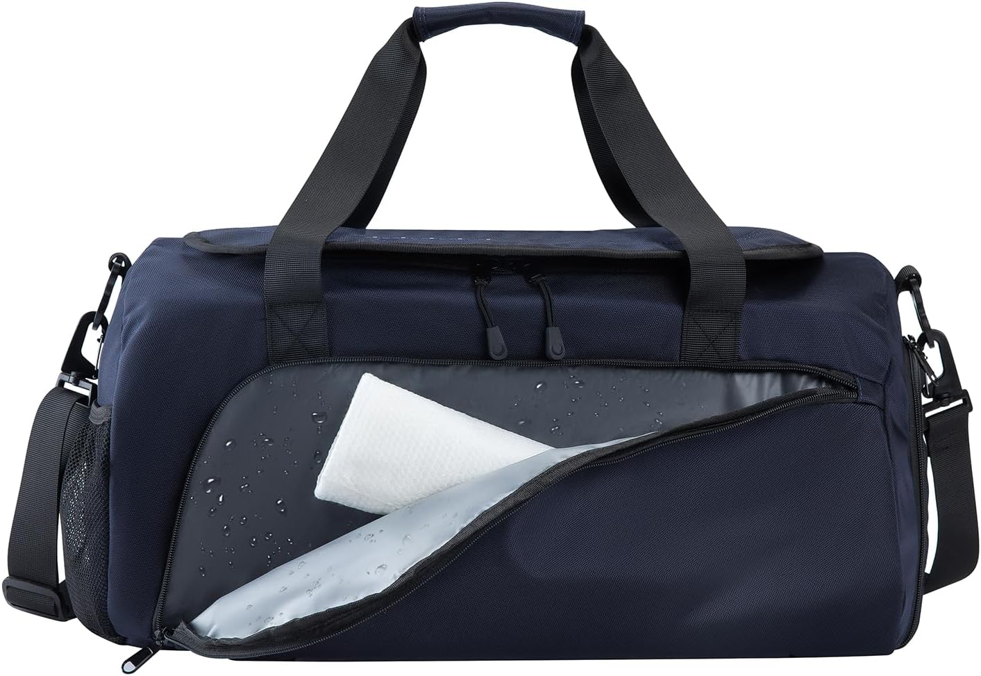 Gym Bag for Men Women With Shoe Compartment & Wet PocketWater Resistant Sports Gym Bag 、shoulder bag、messenger bag Carry On Duffel Bag forWeekend Overnight Traveling (blue) - Image 7