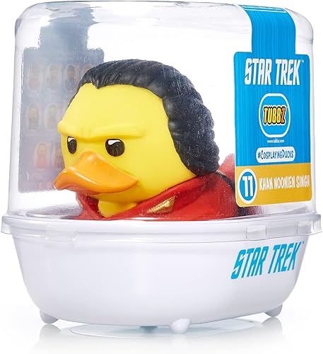 Vista 2 de TUBBZ Figura de vinilo coleccionable de pato de Star Trek Khan, producto oficial de Star Trek - TV, películas y videojuegos