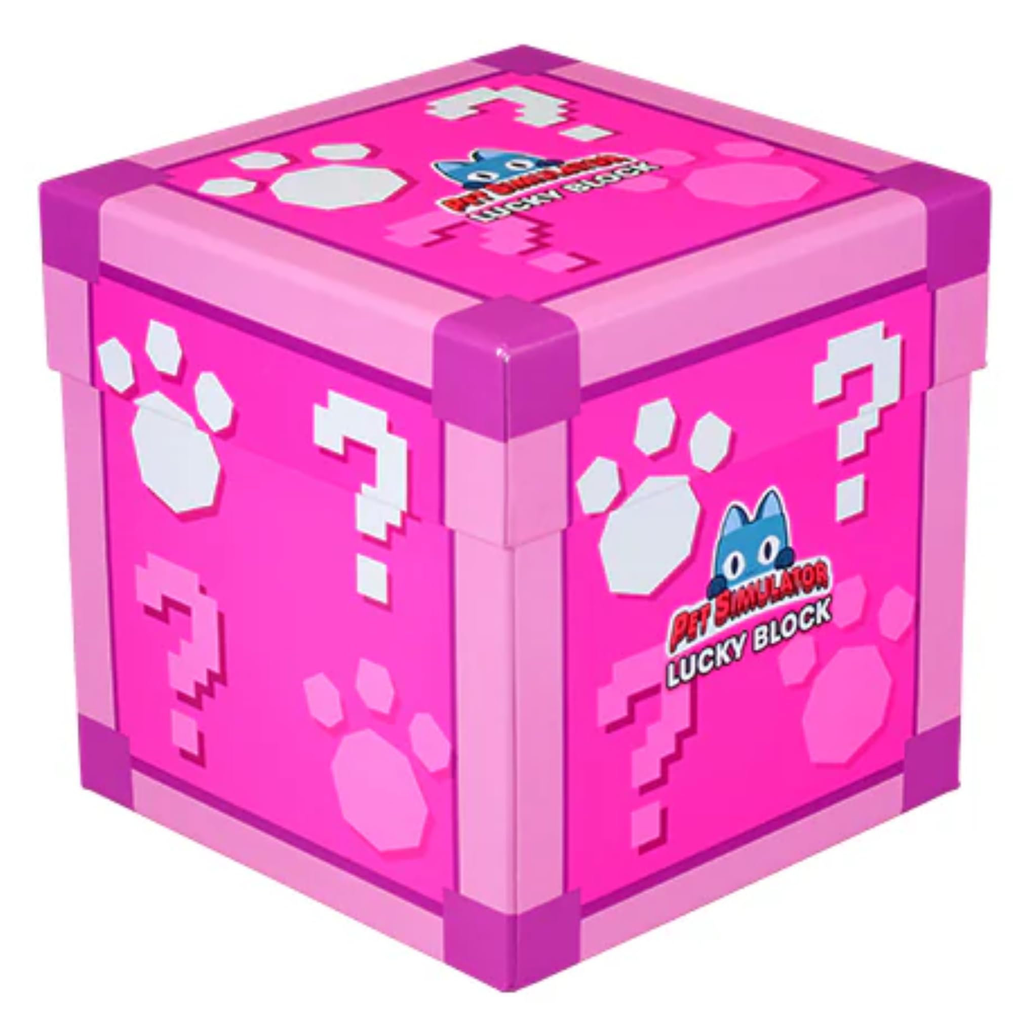 Pet Simulator Roblox Series 1 Limited Edition 6" 15cm Cube Plush - Lucky Blind Box - (Pink) โ image 1