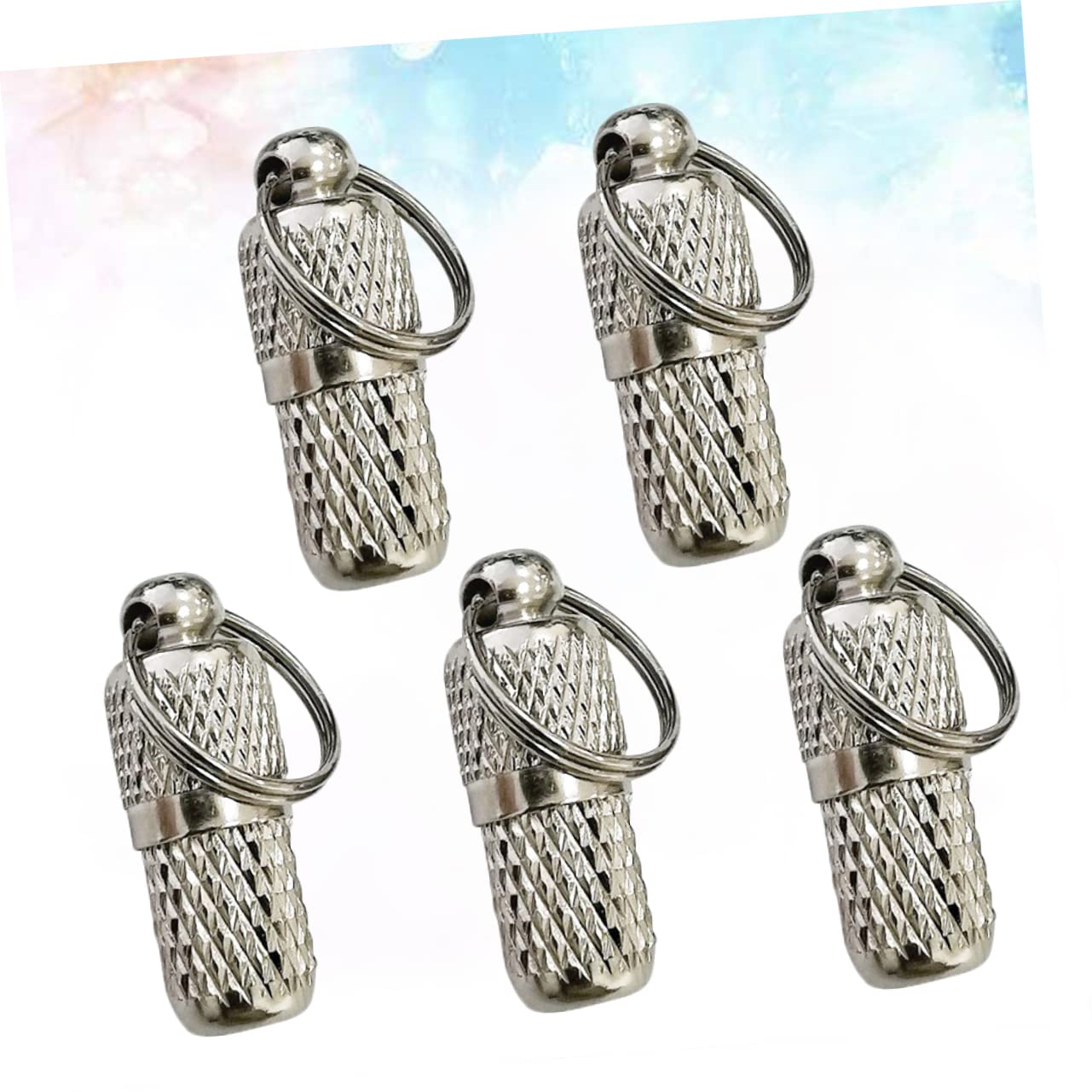 Lot De 5 Médailles D'identification Gravées pour Chiens - 10 Pièces Perdues X 5