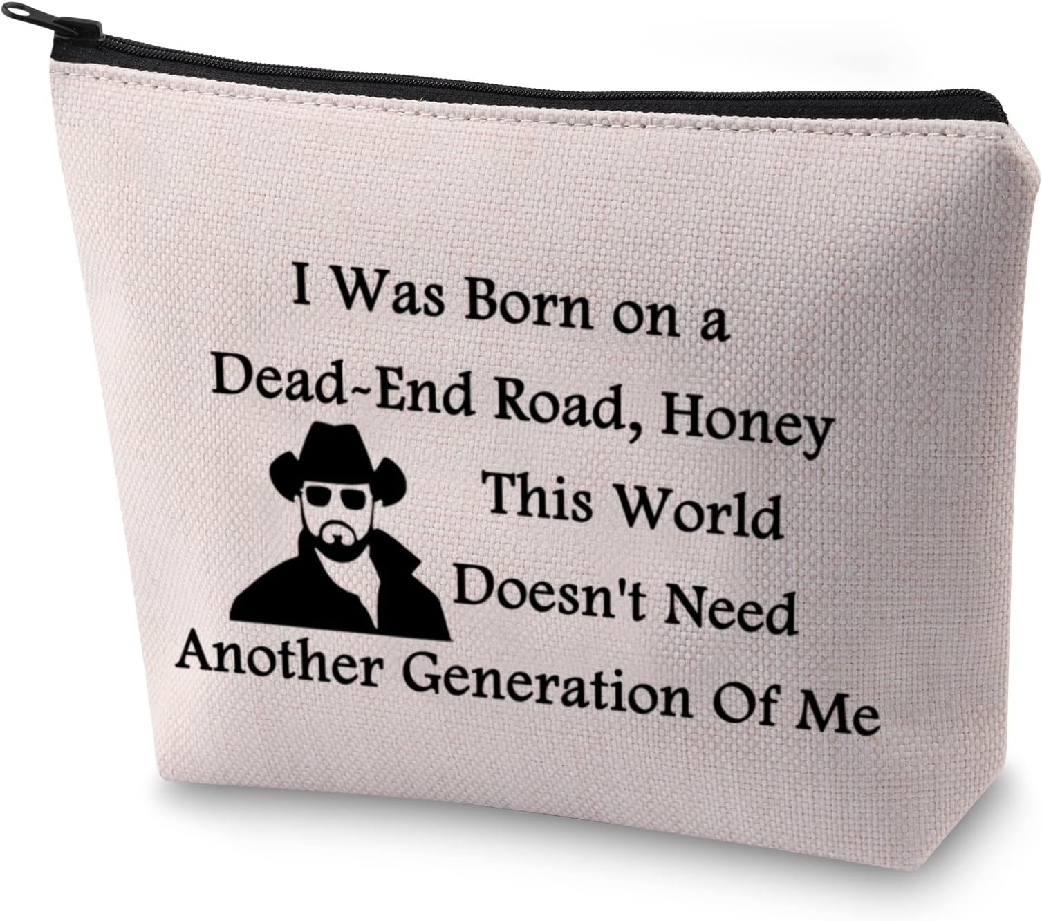 RIP TV Show Inspired Gift This World Doesn't Need Another Generation Of Me Makeup Bag for Fans