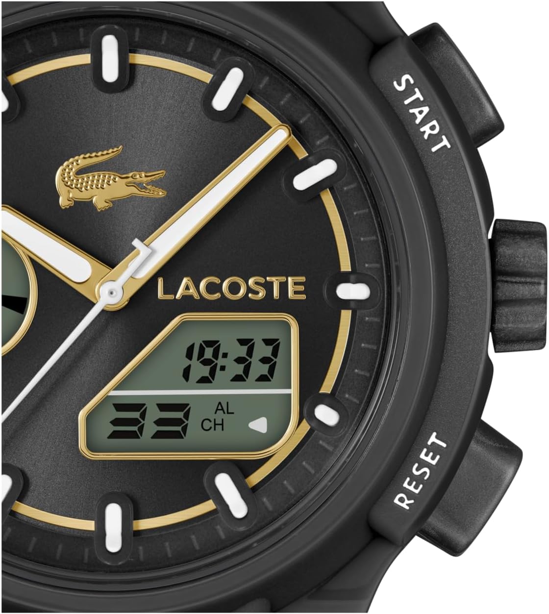 Lacoste LC33 Women's Analog Digital Watch, Silicone Strap, Contemporary, Sporty - Premium Fashion Timepiece - Gift for Her, 40mm - Image 5