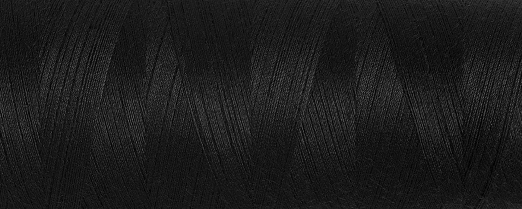 Gütermann Black 4 X Gutermann Toldi Lock Overlocking Thread 2500M Cones