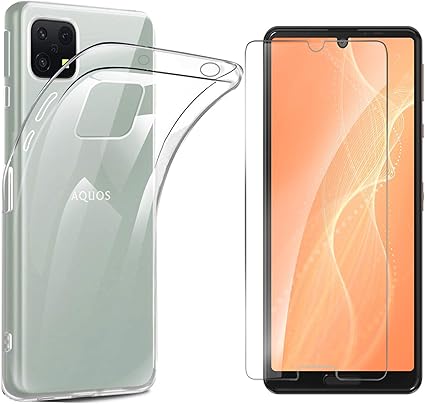 Amazon Co Jp 液晶ガラスフィルム1枚付き Pysea Aquos Sense5g Sh 53aケース Aquos Sense4 Docomo Sh 41a Aquos Sense4 Lite Sh Rm15 ケース アクオスセンス4 透明ソフトカバー Tpuクリアケース Aquos Sense4 Sense4 Lite Sense5gスマホケース 薄型 超軽量 全面