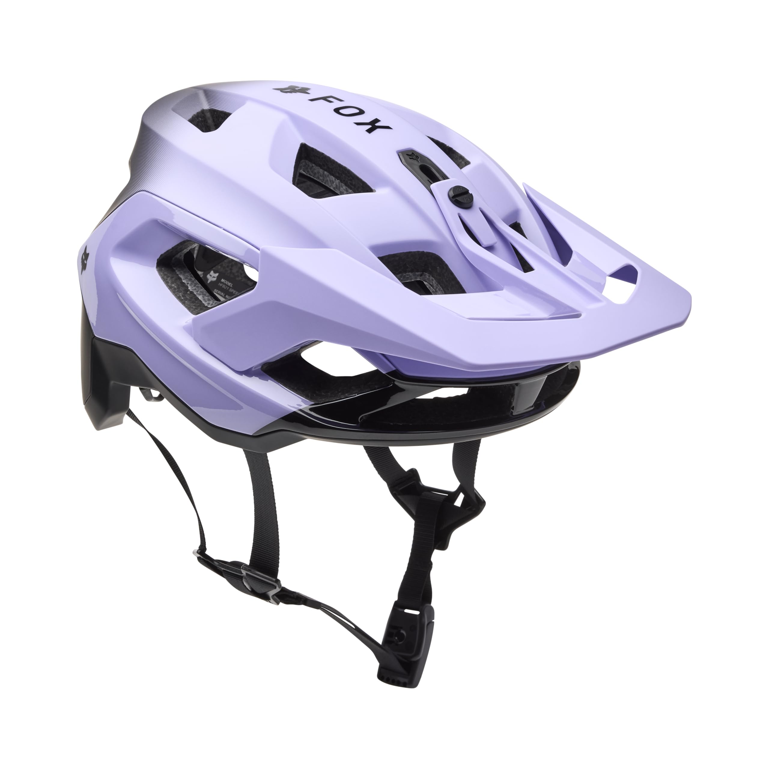 Fox Racing Speedframe Pro Backfade CE – MTB mountain bike helmet – MIPS protection system – BOA adjustment – Adjustable visor – Removable liner – Lilac, Size: L
