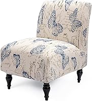 Vista 30 de Funda para silla sin brazos, elástica, de elastano, extraíble, jacquard, antideslizante, para silla de acento sin brazos, protector de muebles