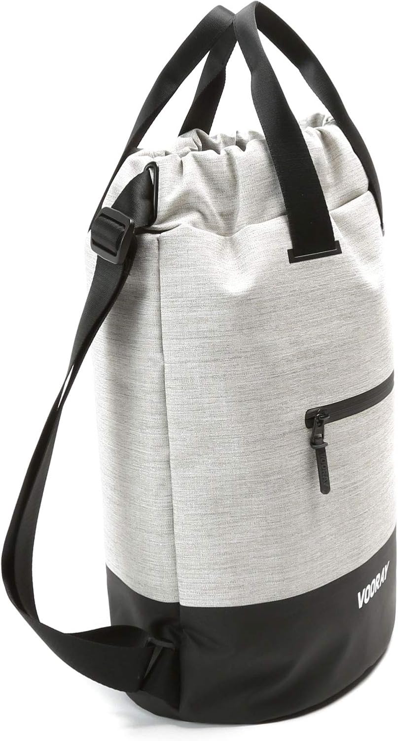 VOORAY 23L Flex Cinch Drawstring Backpack – Lightweight Travel Bag, Weekender & Sports Gym Bag for Women and Men