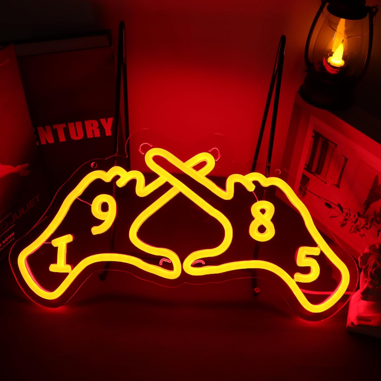 Chi Omeiga Hands Neon Sign ?? Sorority Neon Signs 1985Gesture ChiO Hand Signs Neon Lights with USB Power and Dimmable,Paraphernalia Sorority Gifts for Women,Birthday Party Decorative