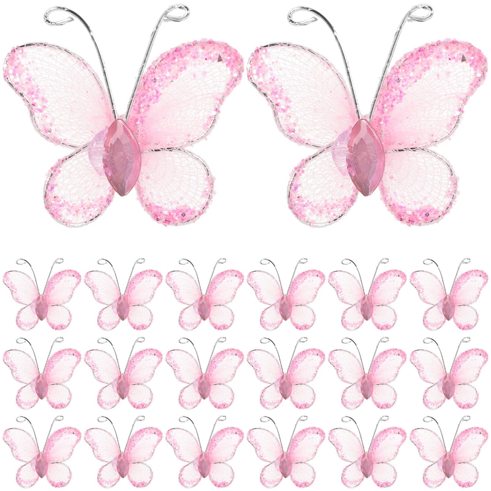 Mariposas para manualidades de boda decoraciones de fiesta y hogar rosa