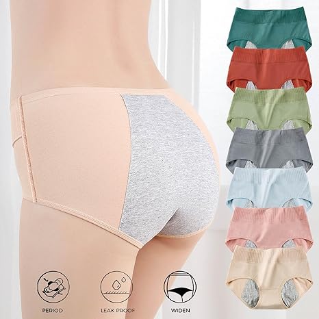 Mutande Mestruali Assorbenti - Cotone, Lavabili, Antiperdite, Per Flusso Moderato (Taglia M) - Foto 4