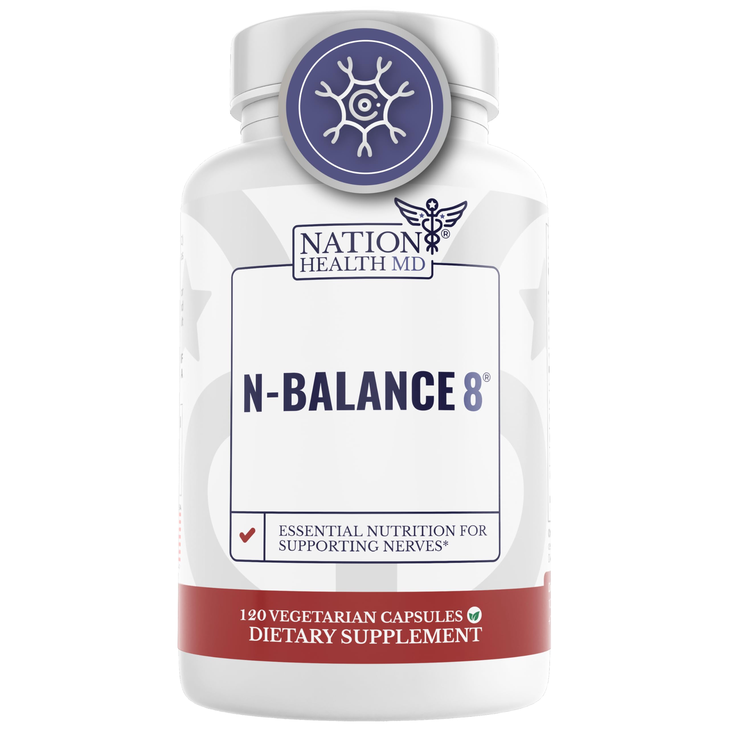 N-Balance 8 | Nerve Support Supplement | ALA & R-ALA