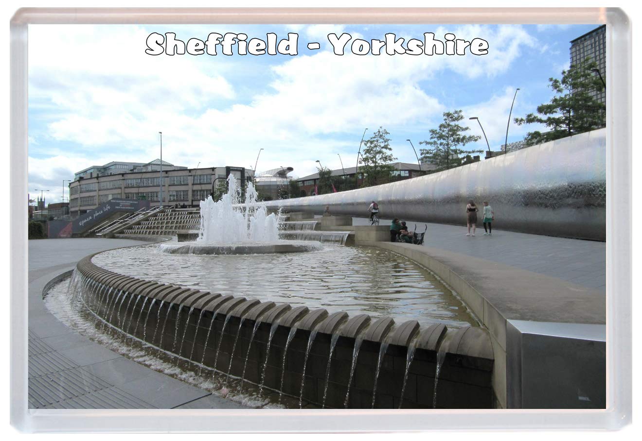 Baked Bean Store Sheffield - Yorkshire - Jumbo Fridge Magnet Bbsm557