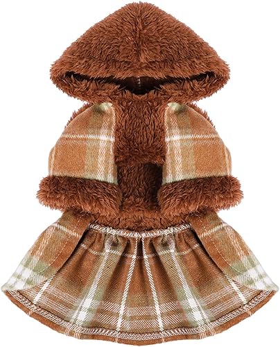 Miniatura 6 de Sudadera con capucha para perro, ropa de invierno para perros pequeños, macho, hembra, sudaderas con capucha para perros para clima frío, abrigos de