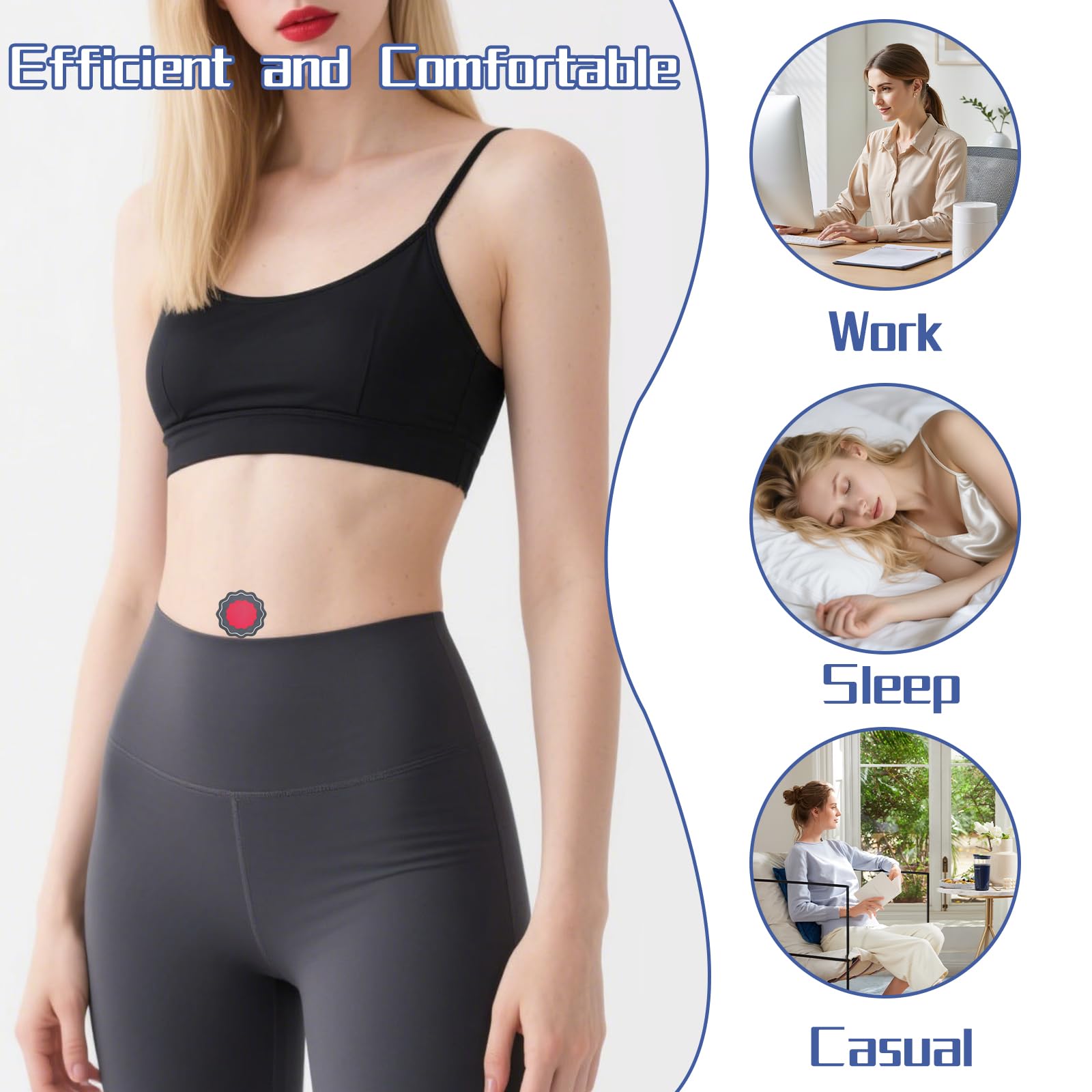 60 Pezzi Cerotti Dimagranti, Patch Metabolici Naturali, Metabalance Patch, Cerotti per l'ombelico, Ingredienti Naturali, Bruciano Rapidamente i Grassi, Stimolano il Metabolismo, per Uomini e Donne - 4