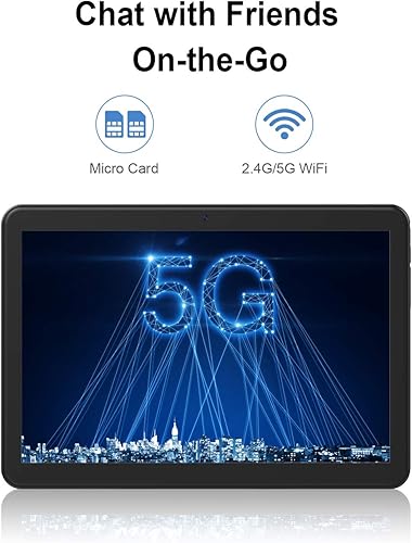 Miniatura 6 de LECTRUS Tablet Android 9.0 de 10 pulgadas (certificado GMS), almacenamiento de 32 GB, procesador de cuatro núcleos, tableta 3G con ranuras dobles
