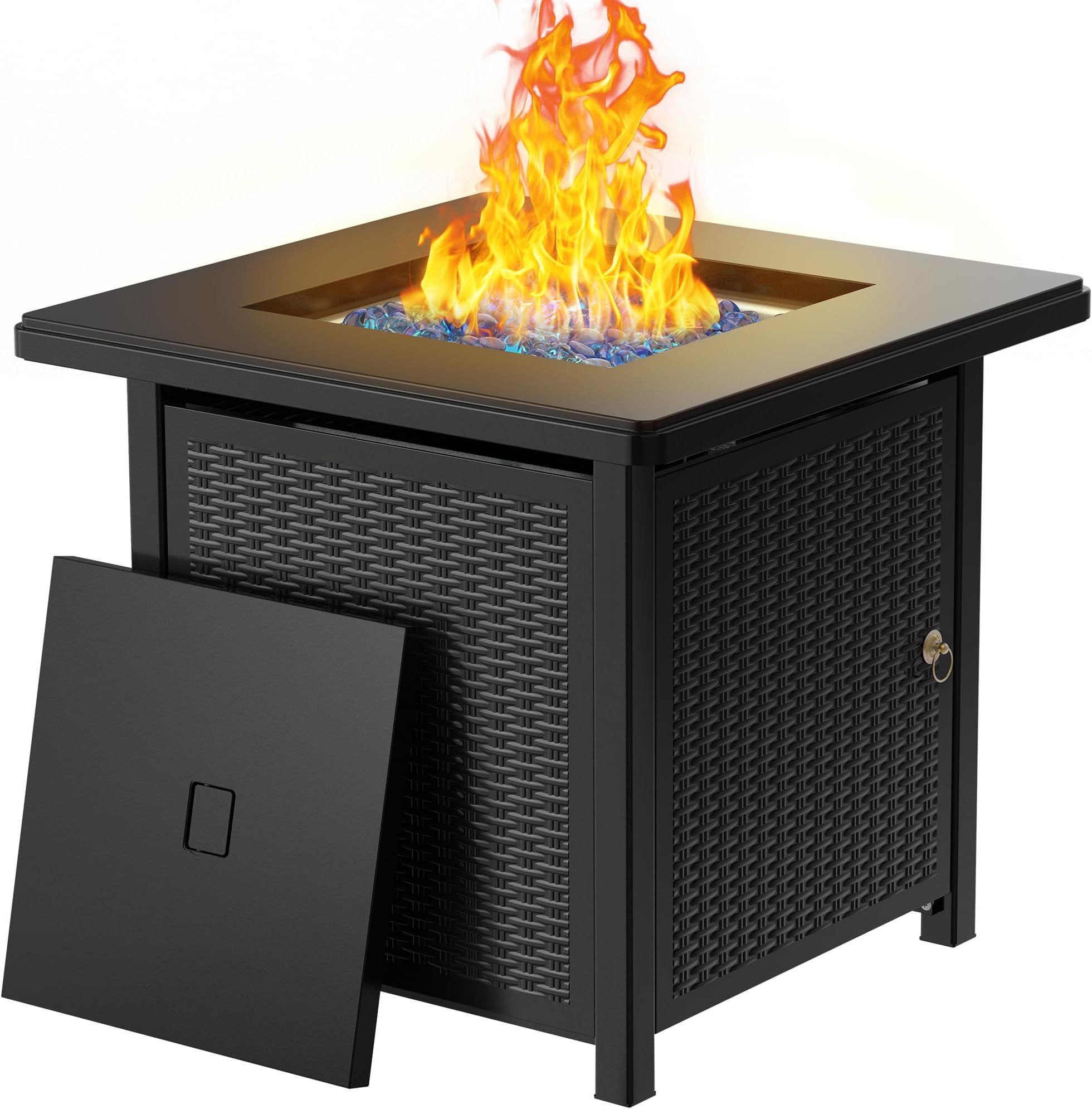 BALI OUTDOORS Propane Fire Pit Table