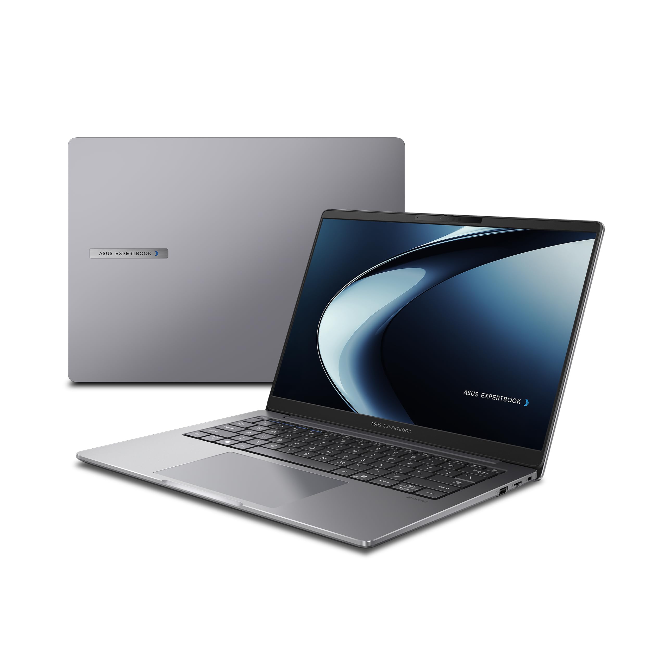 ExpertBook PM3 14” Business Laptop, AMD Ryzen AI7 350 Processor, 32GB RAM, 1TB SSD, WiFi 7, Windows 11 Pro, Misty Grey, PM3406CKA-XS76