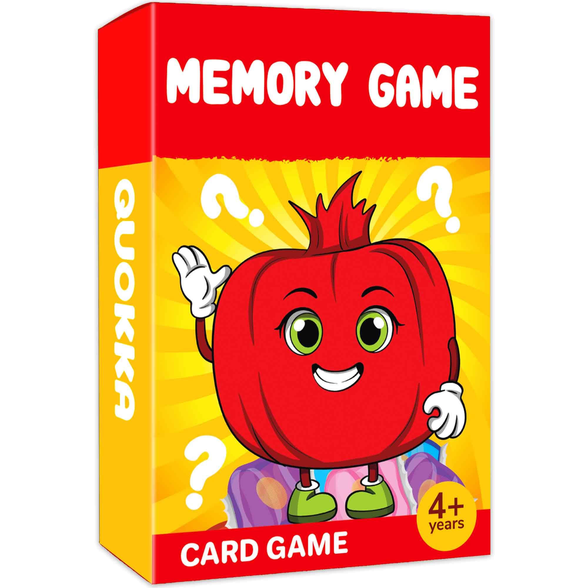 Memory Games for Kids Ages 4-8 - Fun Family Game with Cute Characters