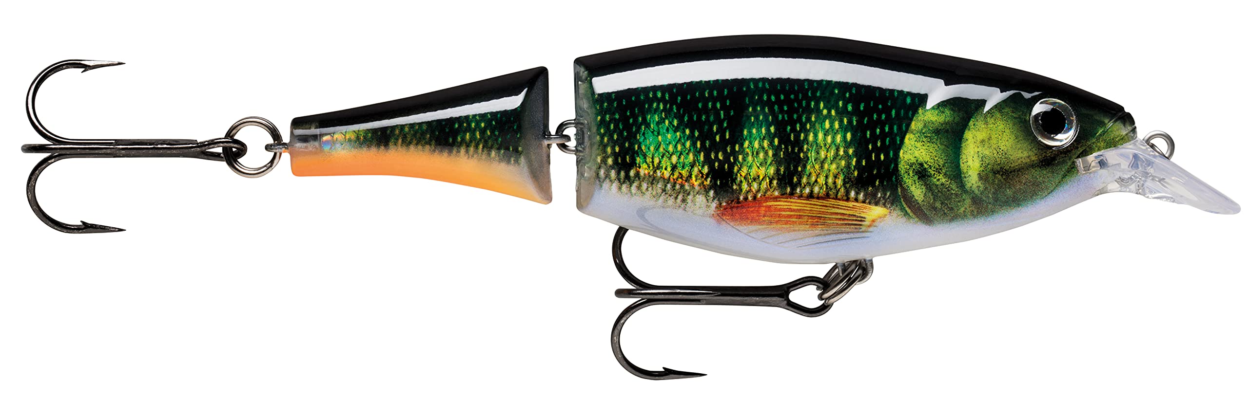 Rapala X-Rap Jointed Shad Unisex Adult Two Part Fishing Lure 1.2-2.4m 13cm 46g Made in Estonia Live Perch Standard
