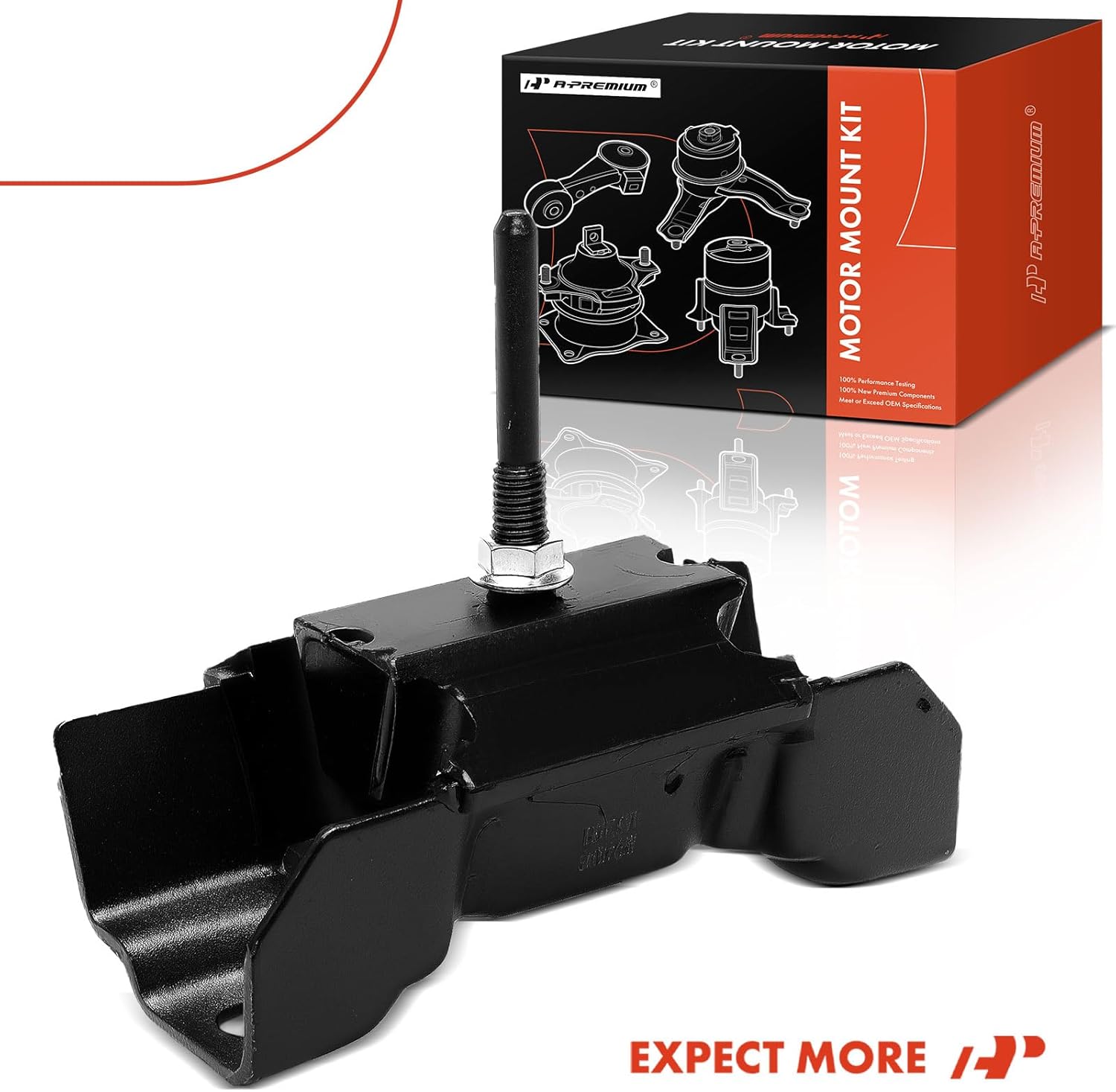 A-Premium Transmission Mount Compatible with Chevrolet Colorado 2015-2022 & GMC Canyon 2015-2022, 2.5L, Automatic Transmission