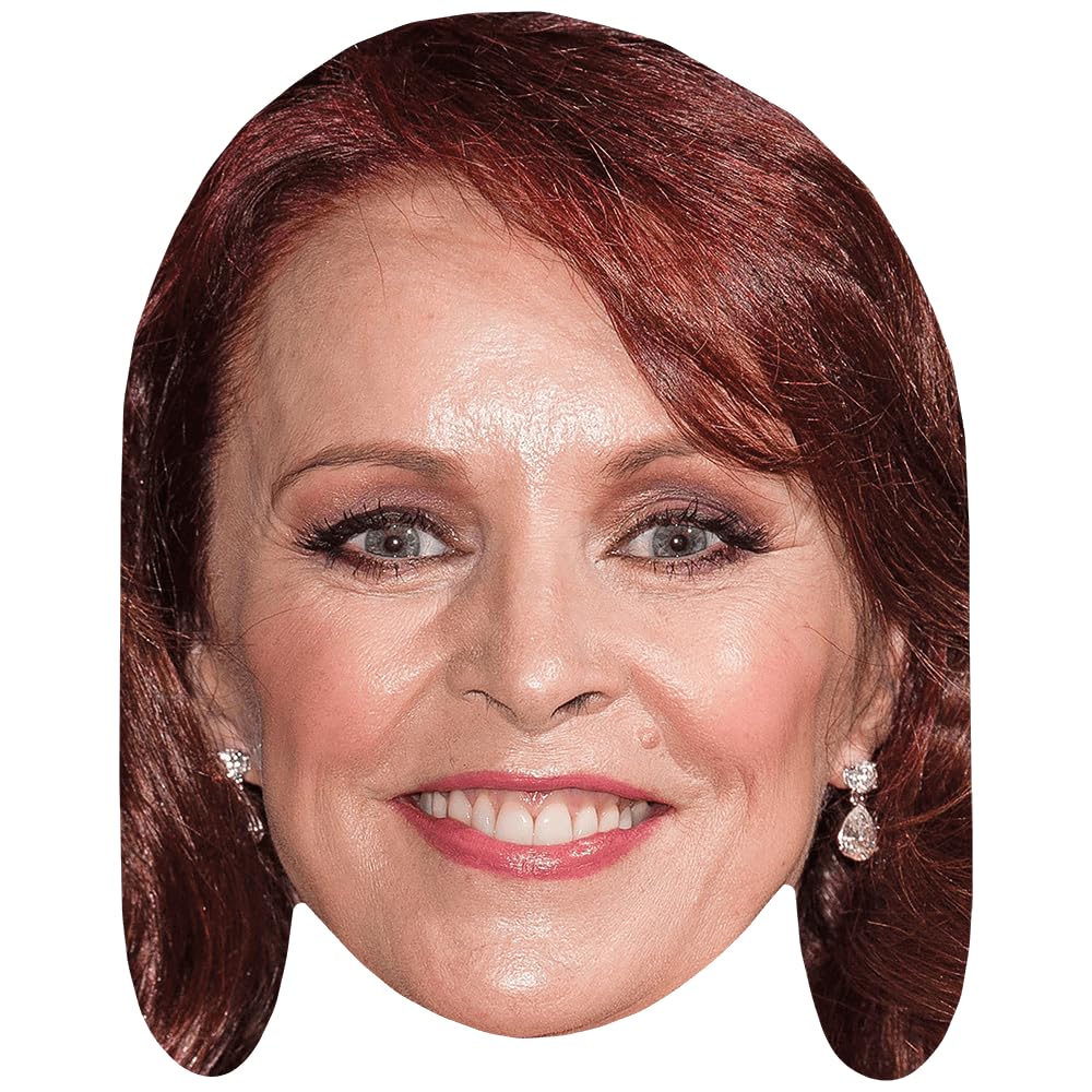 Celebrity Cutouts Lifelike Sheena Easton (Smile) Celebrity Mask, Flat Card Face, Fancy Dress Mask
