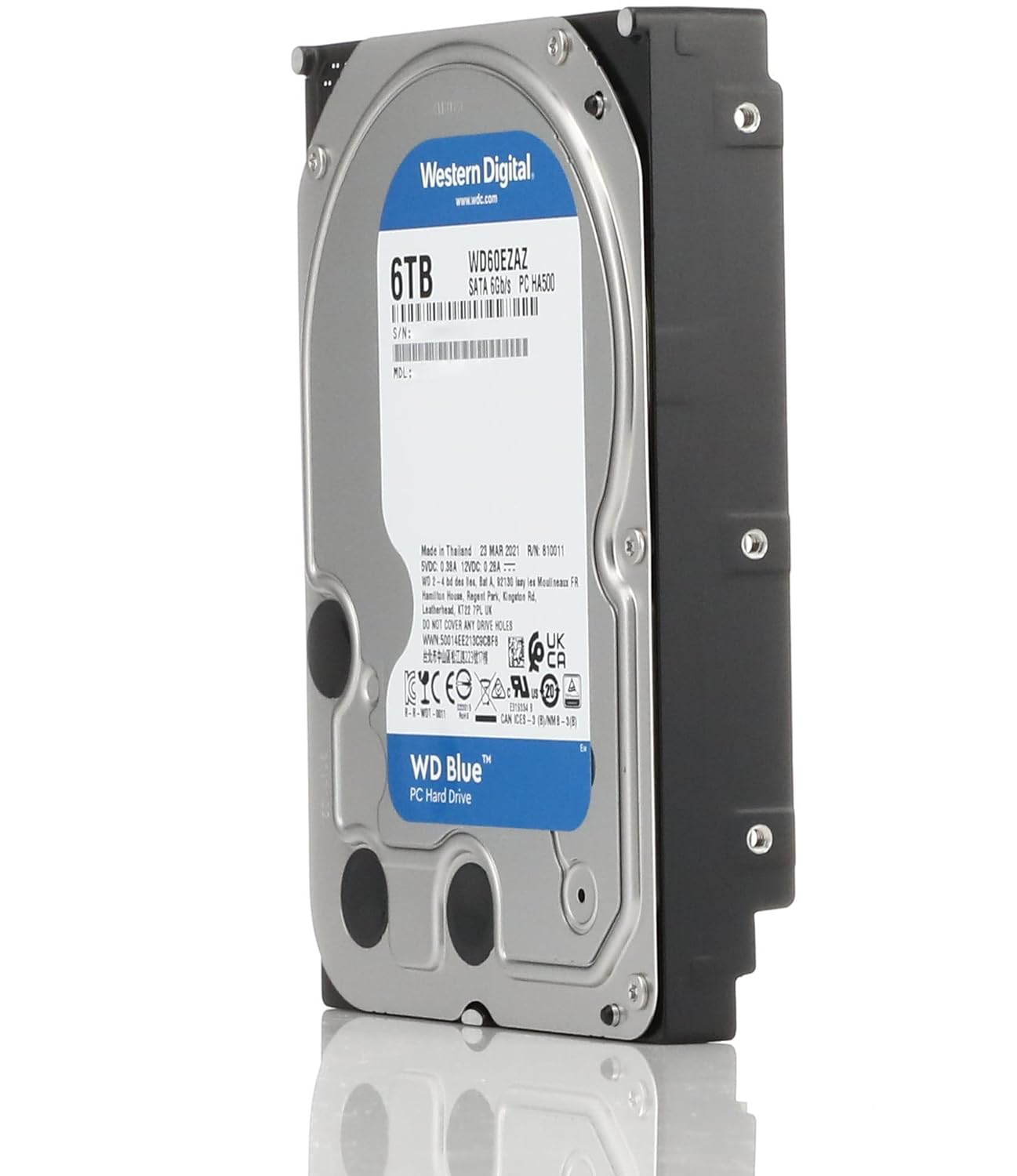 6TB】 ハードドライブ WD Blue/PC Hard Drive