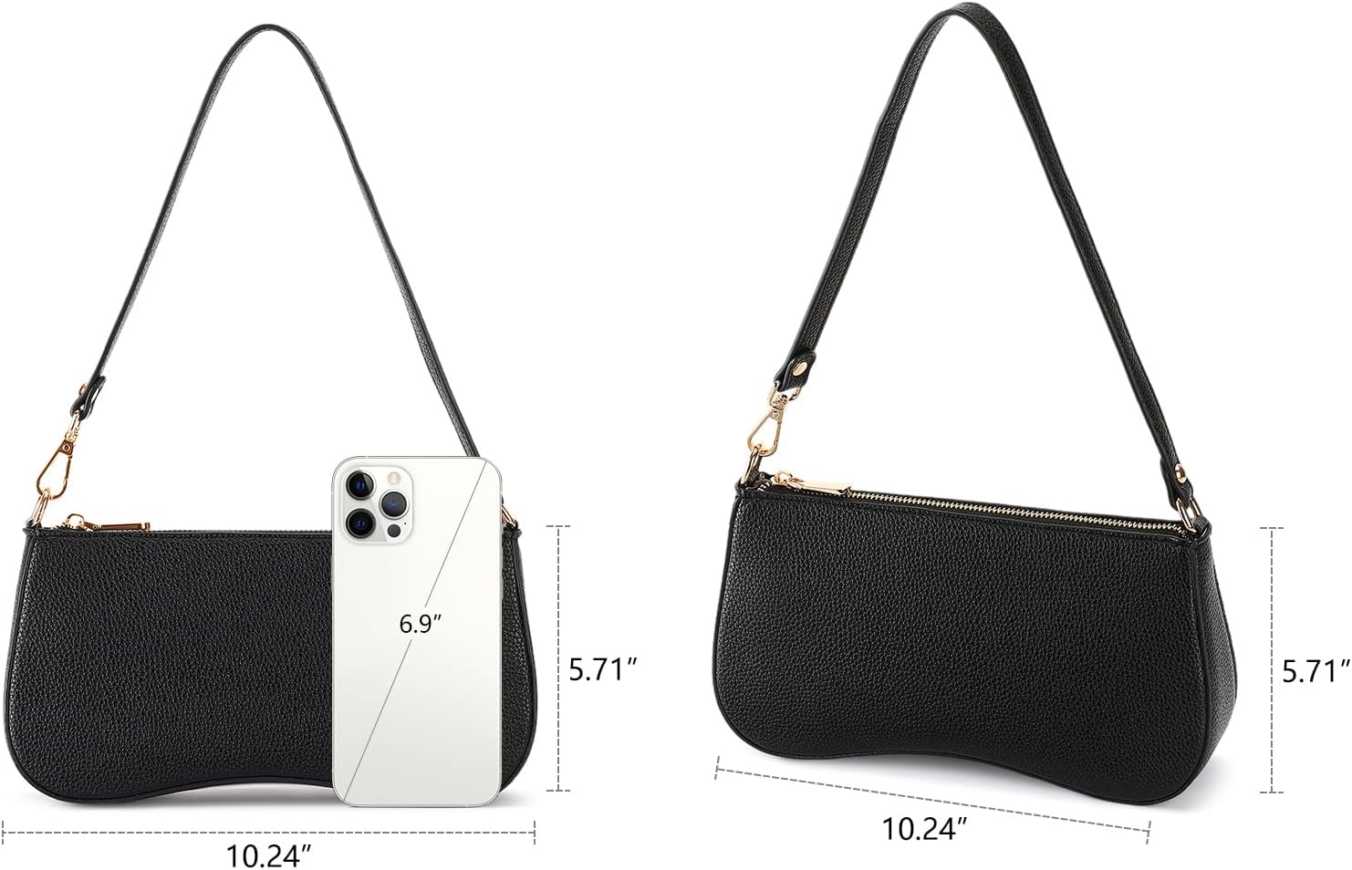 FALAN MULE Shoulder Bag for Women Small Trendy Hobo Handbag - Image 4