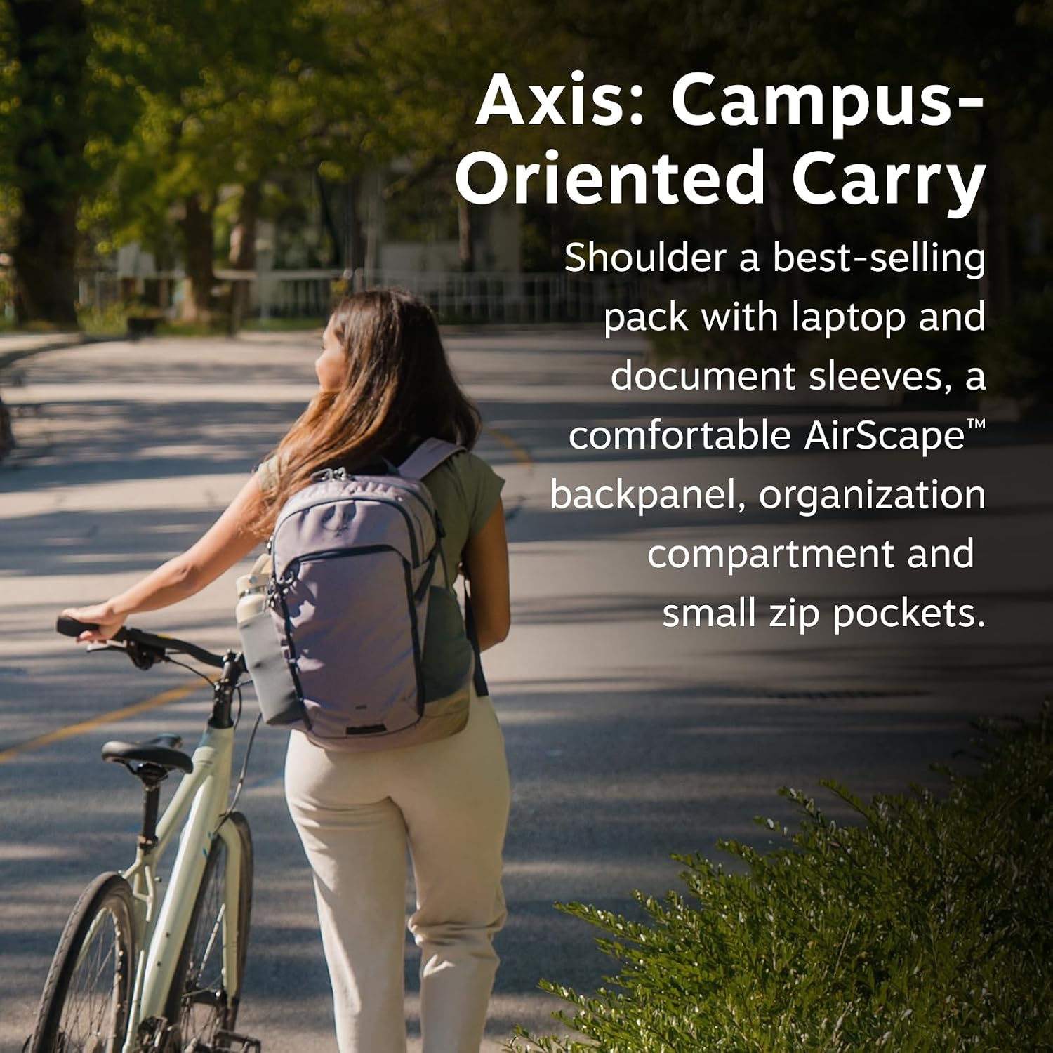 Osprey Axis Campus Laptop Backpack x Hydro Flask 5L Lunch Bag, Pink OS image 3
