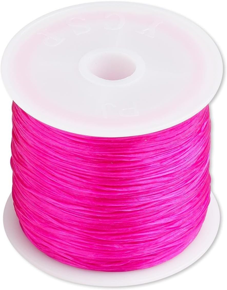 80 Yards 0.5mm Beading Cords Supplies Stretchy Elastic