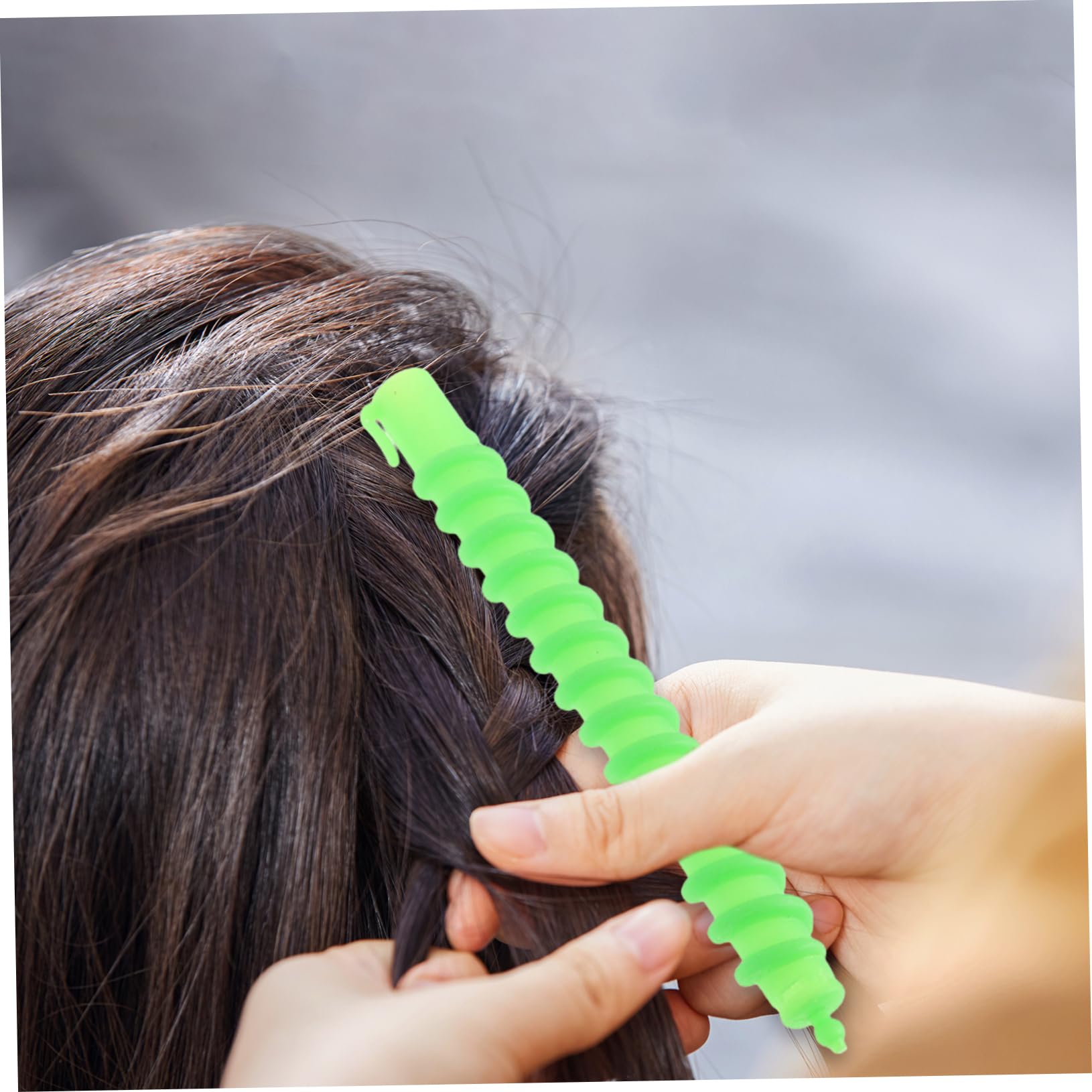 BESTYASH 60pezzi Bigodini Sostituibili per Permanente Bigodini Medi per Capelli Lunghi Spirale per Arricciare Capelli Colore Casuale