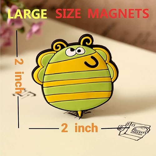 Miniatura 2 de Imanes para niños, imanes de refrigerador de insectos para niños pequeños a partir de 3 años, bonitos imanes de nevera para regalo de bebés
