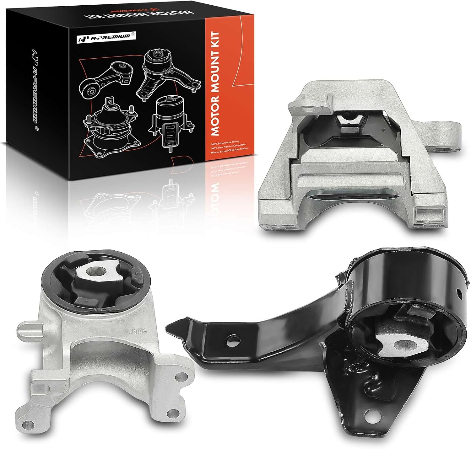 A-Premium Engine Motor Mount and Transmission Mount Kit, Set of 3