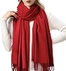 Roll Up Unisex Cashmere Soft Luxurious Cozy Long Winter Scarf Wrap Shawl Scarves Blanket