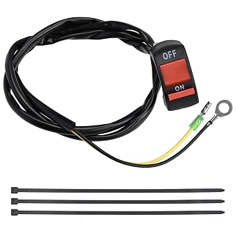 Mini Bike 7/8 Kill On Off Switch for Predator 212cc 196cc | Fits for Coleman CT100U CT200U BT200X Baja MB165 MB200 Motovox Apollo TaoTao Mini Bike Go Kart