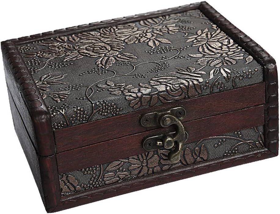 YDongTreasure Box Treasure Chest for Gift Box,Cards Collection,Gifts and Home Decor
