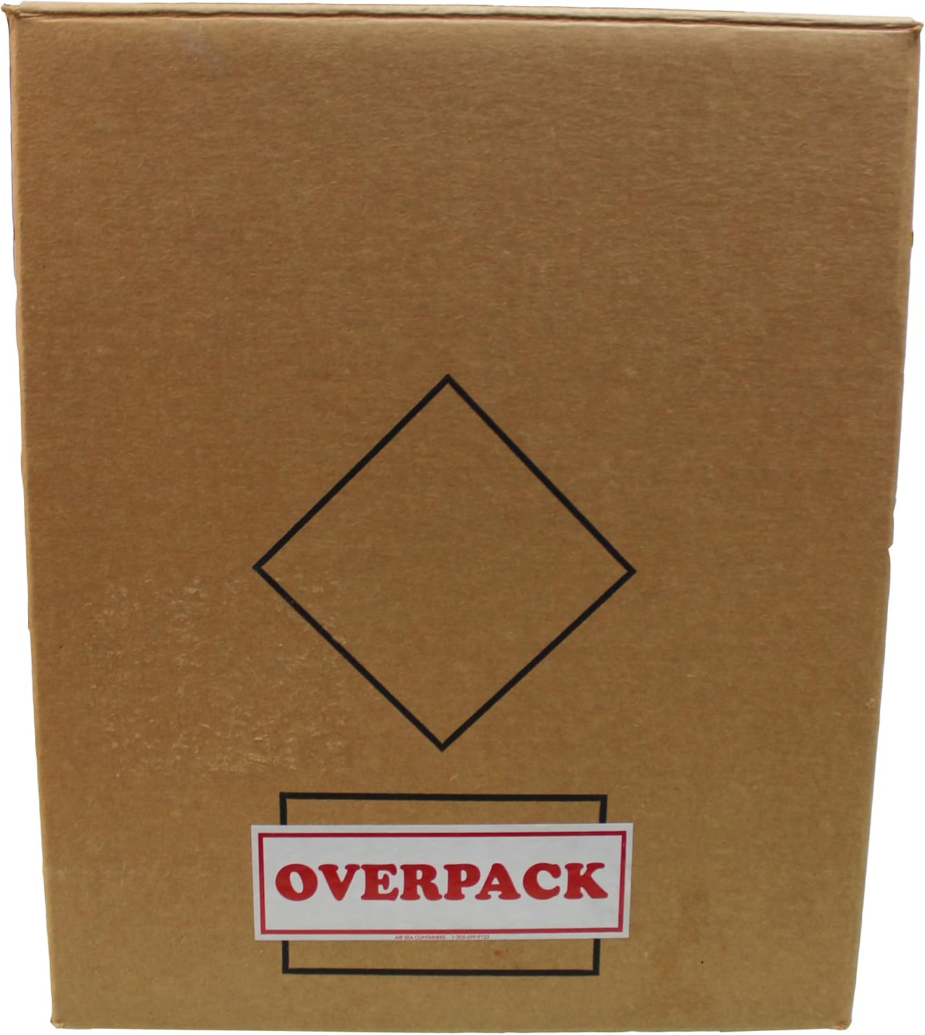 Air Sea Containers | 5 Gallon Drum | Premium Fiberboard Empty Box | Easy Stack and Store Drum Box with Dimension 12-15/16" x 12-15/16" x 15-5/8" | (Pack of 15)