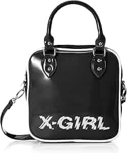 Amazon | [エックスガール] バッグ ENAMEL 2WAY SQUARE SHOULDER